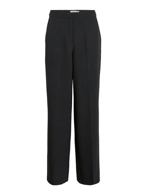 VILA Bukser med fals 'JASMINA'  sort