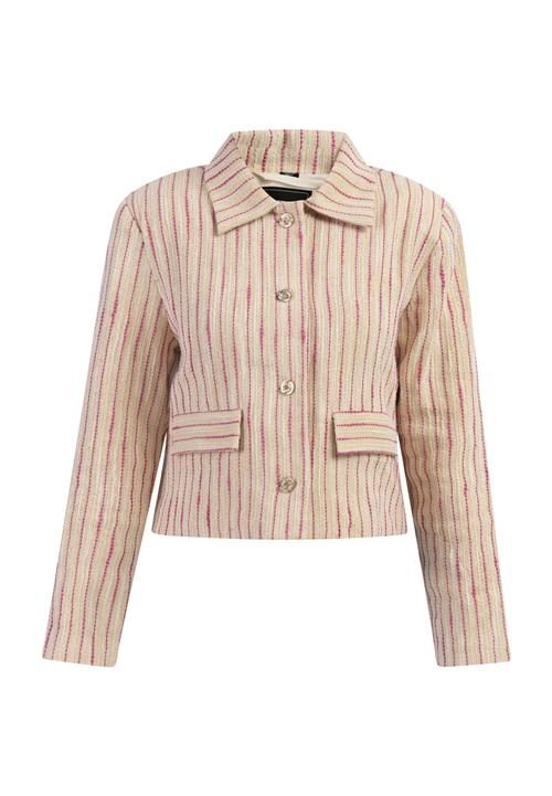 faina Blazer  pudder / mørk pink / naturhvid
