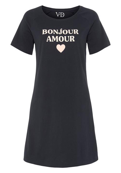 VIVANCE Natskjorte  natblå / hvid