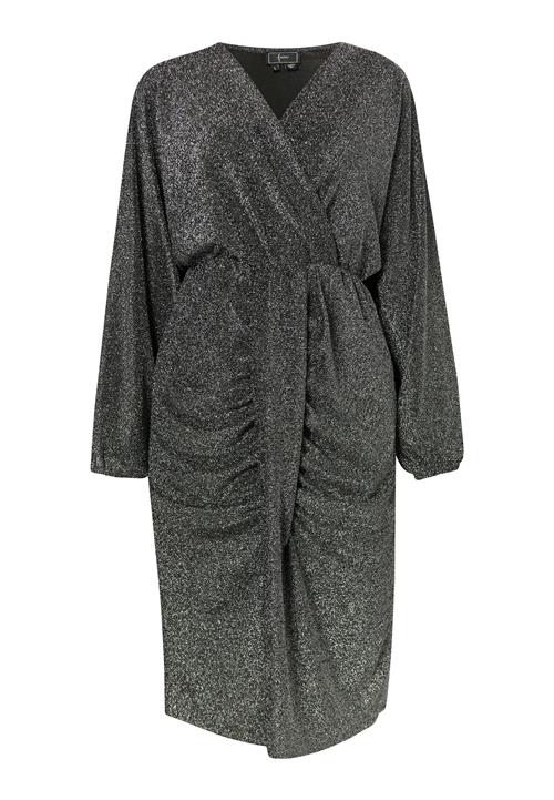 faina Kjole  sølvgrå / sølv