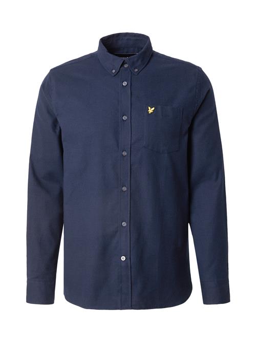 Lyle & Scott Skjorte  navy / gul