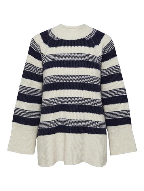 PIECES Pullover 'Fenna'  creme / navy