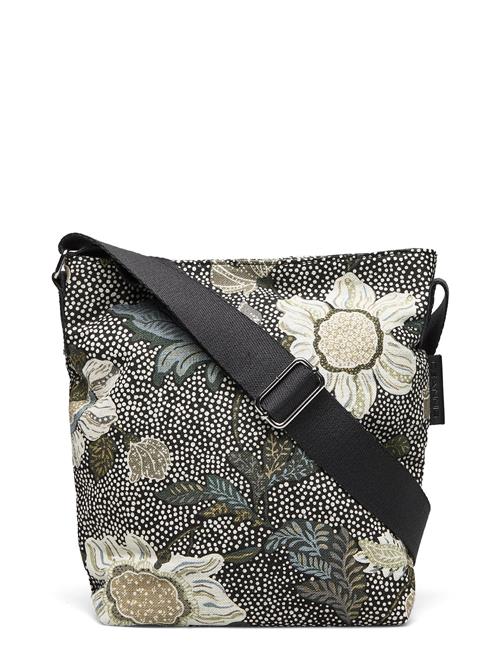 Small Shoulder Bag Flower Linen Ceannis Patterned