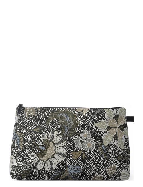 Cosmetic Bag Flower Linen : Large Ceannis Patterned