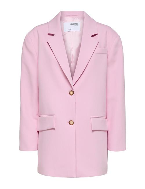 Slftilda Over D Blazer Selected Pink