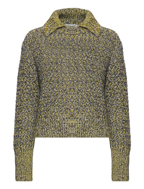 Se Terrie Moulinere Crew Neck WOOD WOOD Yellow ved Booztlet