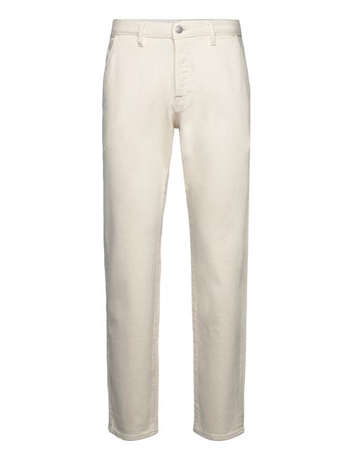 Slh196-Straight Dave 3411 Color Chino W Selected Cream