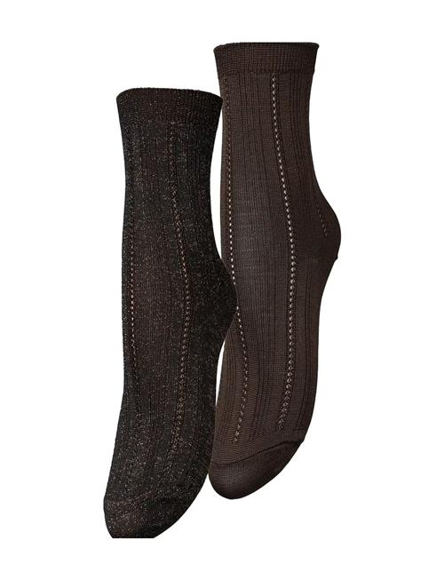 Mix Drake Sock 2 Pack Becksöndergaard Brown