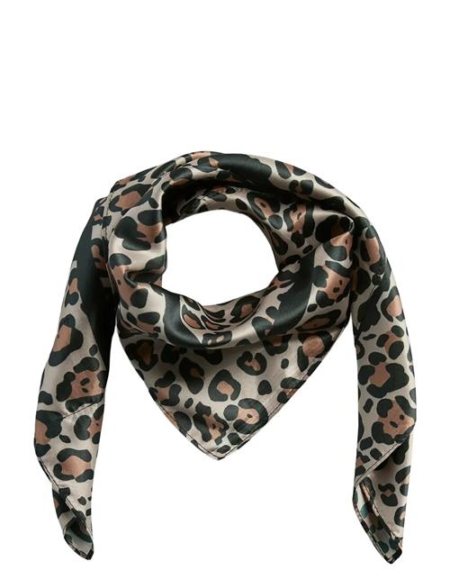 Pcjustine Small Square Scarf Bc Pieces Brown