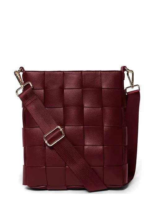 Shoulder Bag Braided Strap Ceannis Burgundy