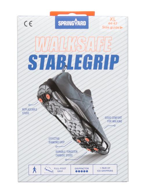 Stablegrip Walksafe Springyard Black