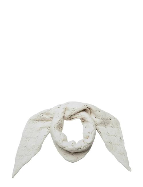 Pcjoelle Triangle Scarf Bc Pieces Cream