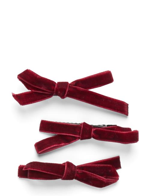 Rosella Trippel Bow 3Pcs Pipol's Bazaar Red