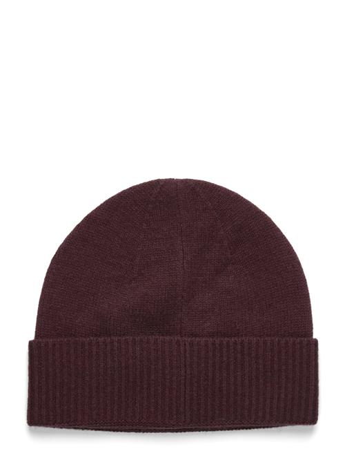 Rwlaica Cashmere Beanie Rosemunde Burgundy