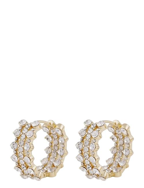 Sprinkles Tripple Crystal Ring Ear SNÖ Of Sweden Gold