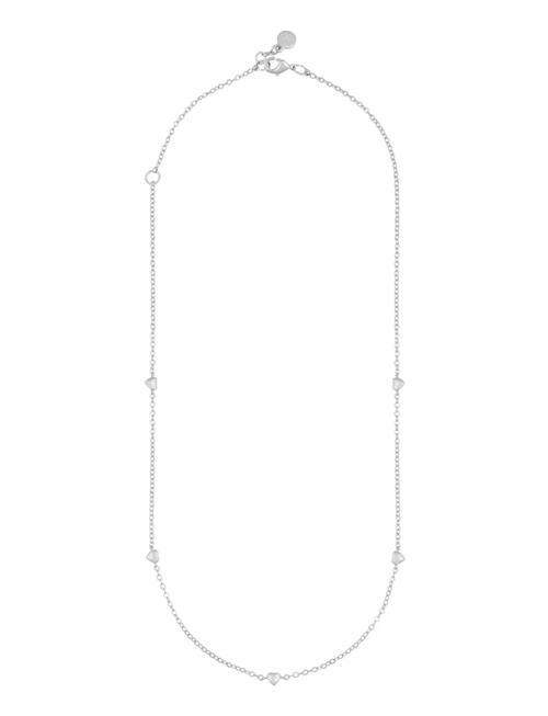 Lovely Small Hearts Chain Neck 40 SNÖ Of Sweden Silver