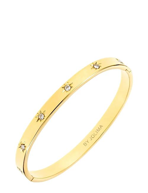 Crystal Star Bangle By Jolima Gold
