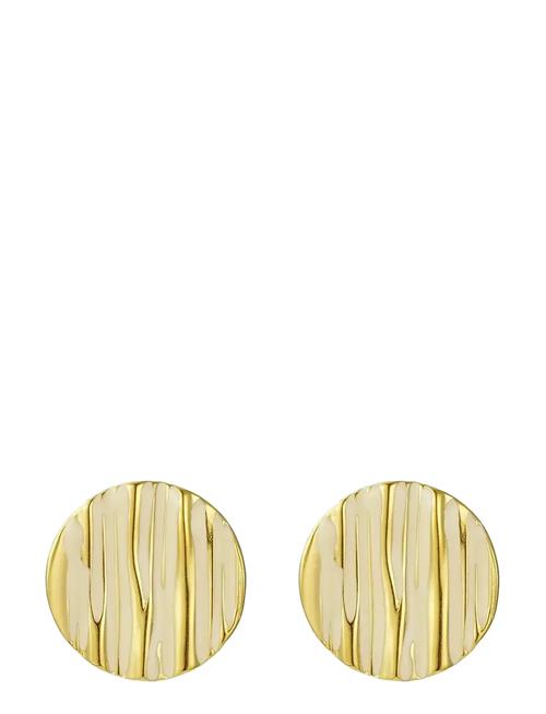 Blake Earring Black/Gold Bud To Rose Gold