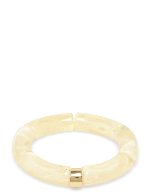 Becky Elastic Brace G/White - SNÖ Of Sweden Cream