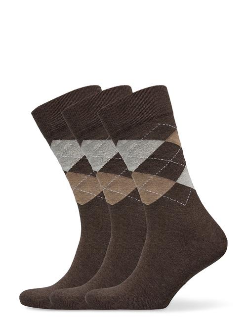 True Ankle Argyle Amanda Christensen Brown