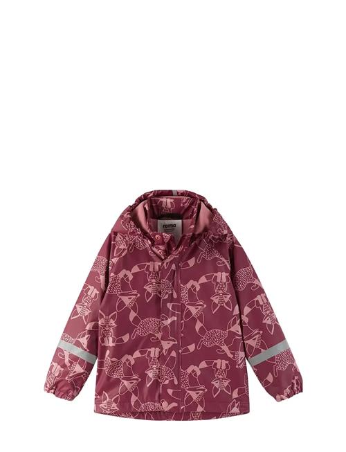 Kids' Raincoat With Fleece Lining Koski Reima Pink