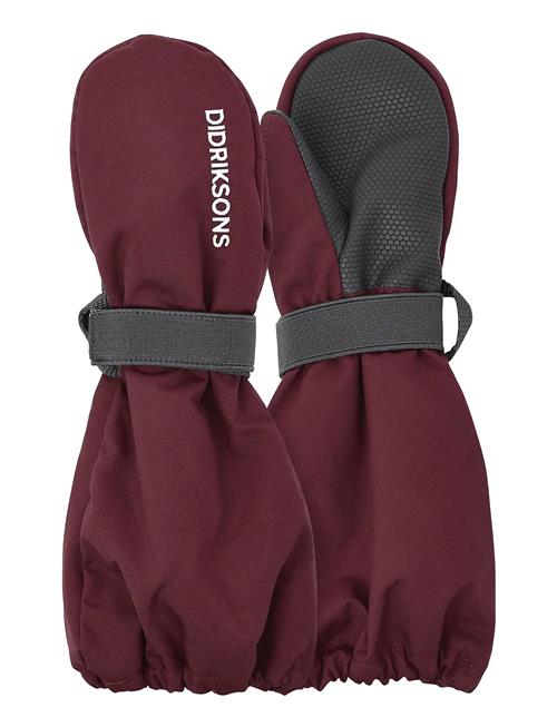 Biggles Mitten 7 Didriksons Burgundy