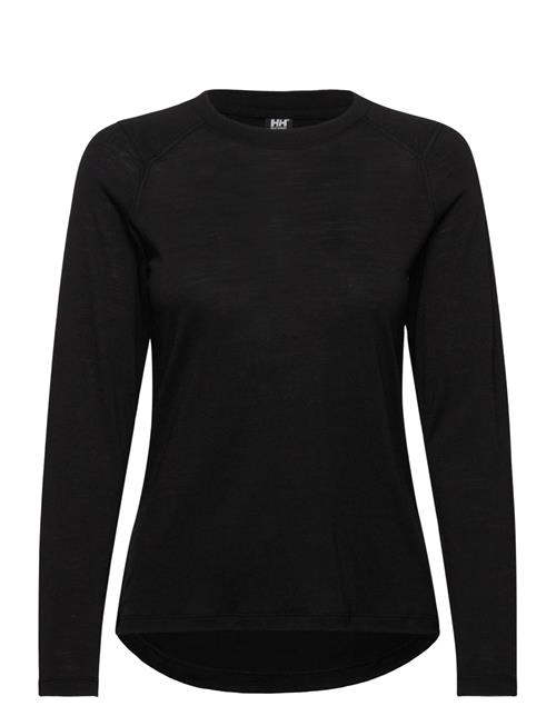 W Hh Durawool Crew Ls Helly Hansen Black