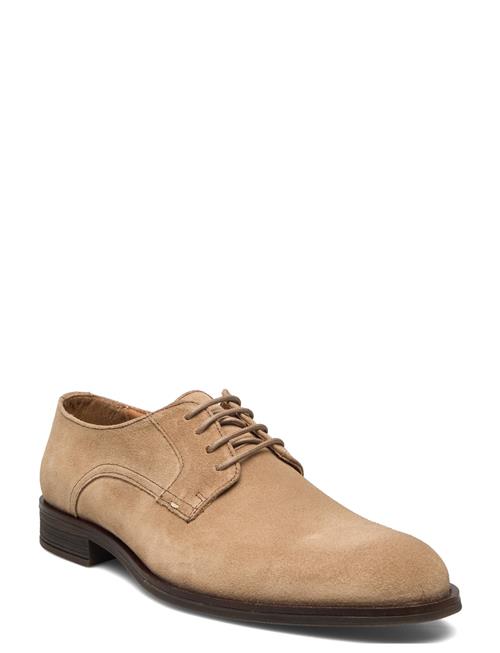 Biabyron Derby Shoe Suede Bianco Beige