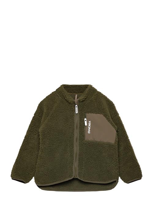 Playtime Pile Midlayer Jacket Viking Khaki