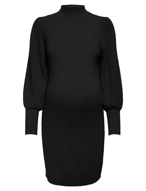 Olmkatia L/S Dress Knt Noos Only Maternity Black