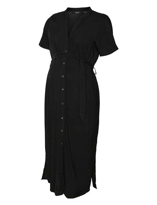 Vmmvica S/S Shirt Dress Ga Noos Vero Moda Maternity Black