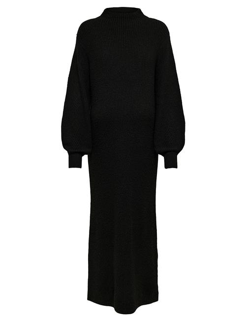 Se Olmlucca L/S O-Neck Dress Knt Only Maternity Black ved Booztlet