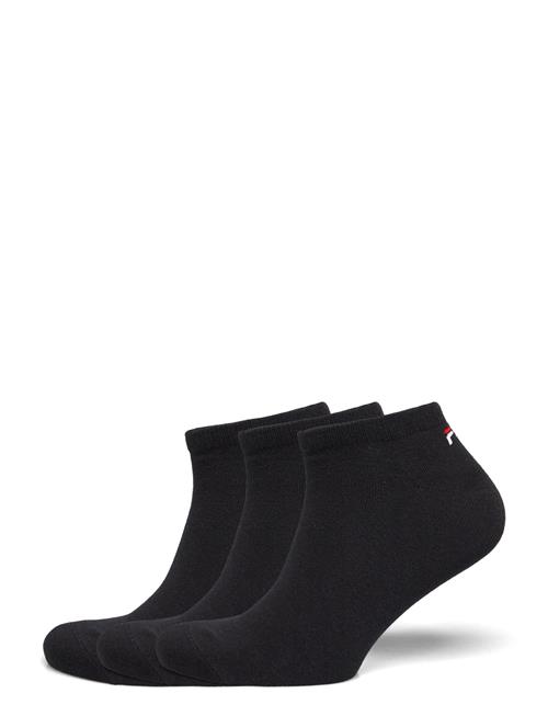 Fila 3Pk Invisible Plain Socks FILA Socks Black