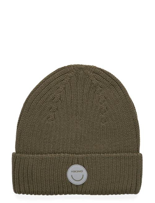 Play Wool Rib Beanie Viking Khaki