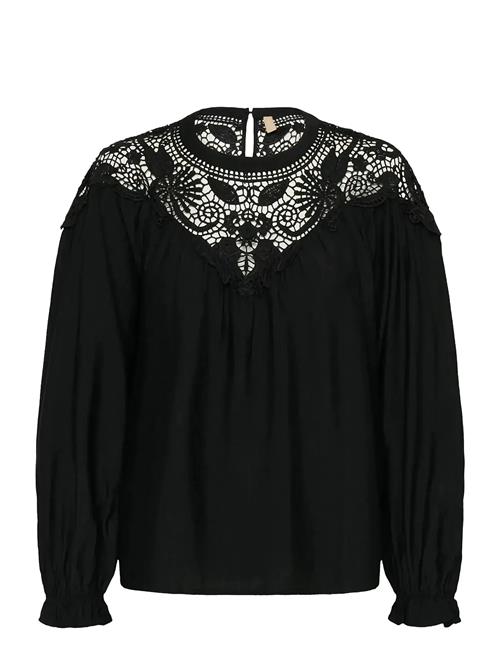 Cuallegra Blouse Culture Black