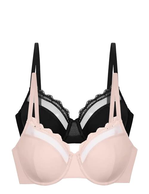 Jana-2Pp Non Padded Wired Bra Dorina Patterned