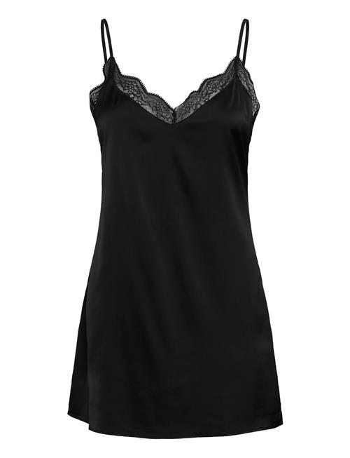 Rhjasmine Silk Blend Sl Strap Night Rosemunde Black