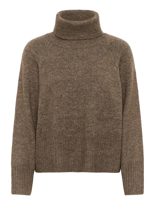 Kaerin Rollneck Kaffe Khaki