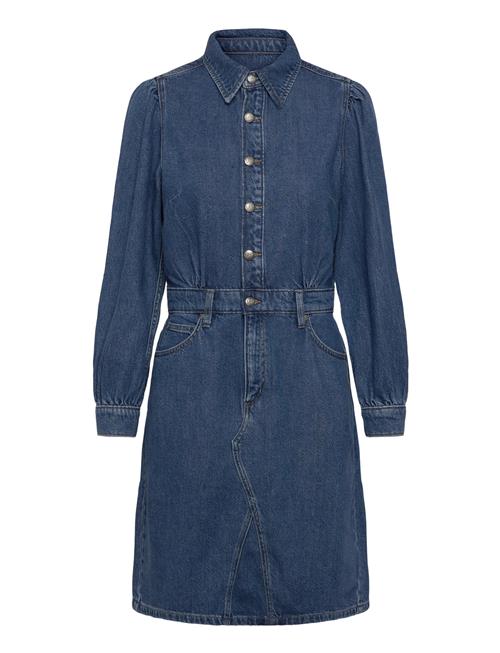 Long Sleeve Dress Lee Jeans Blue