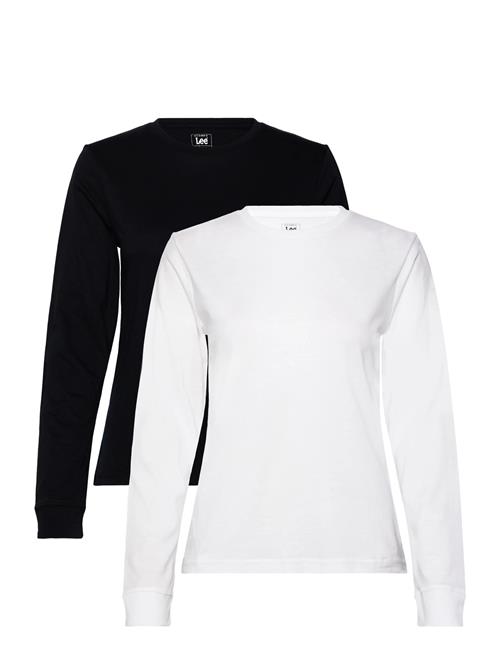 Ls Twin Pack Lee Jeans White