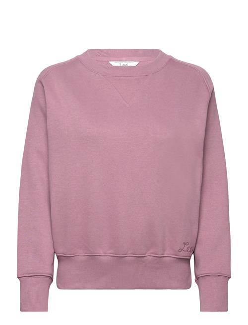 Raglan Crew Sws Lee Jeans Pink