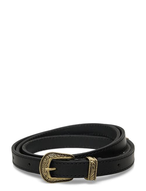 Thin Western Belt Wrangler Black