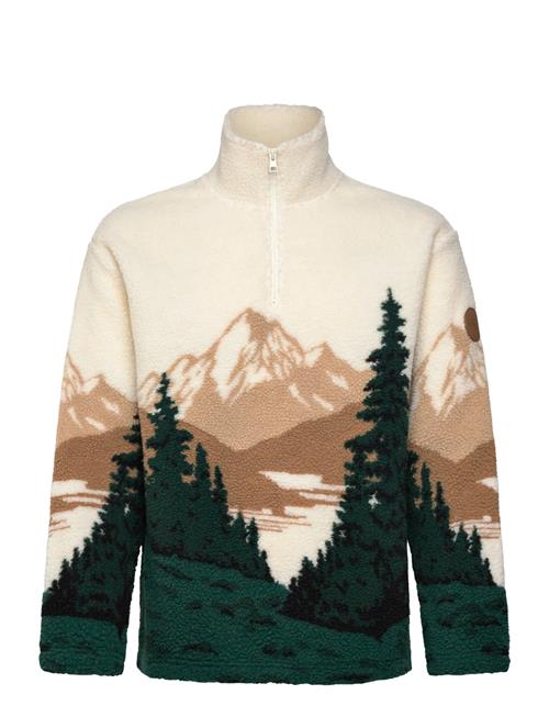 Jacquard Fleece GANT Cream