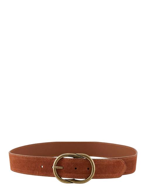 Pclaura Suede Jeans Belt Fc Pieces Brown