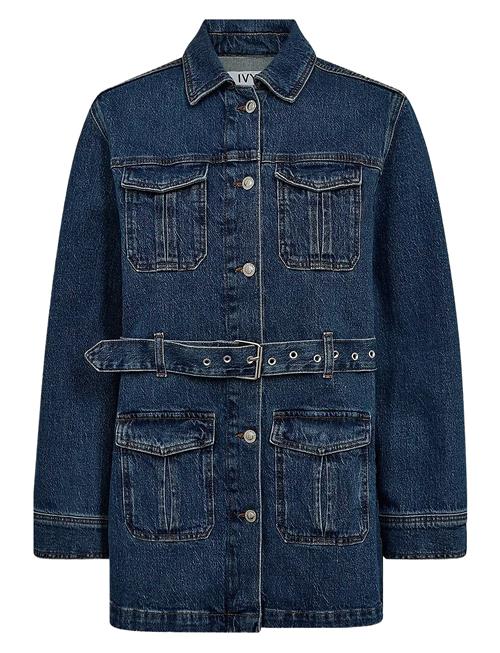 Ivy-Kay Belted Uniform Jacket Wash IVY Copenhagen Navy