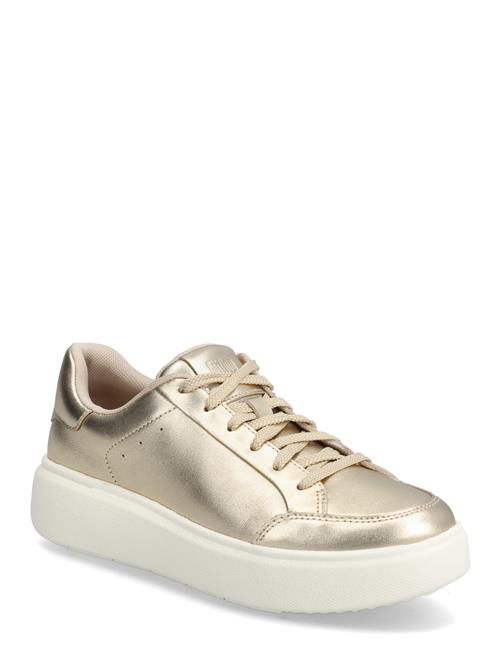 Rtg Metallic-Leather Sneakers FitFlop Gold