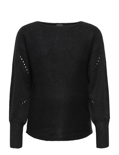 Olmnicoya L/S Boatneck Pullover Knt Only Maternity Black