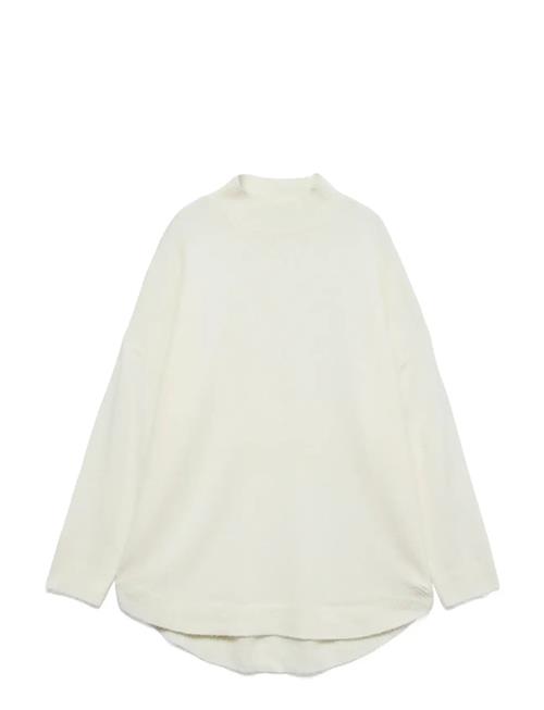 Vmplaza Ls Highnck Long Pullover Ga Noos Vero Moda White