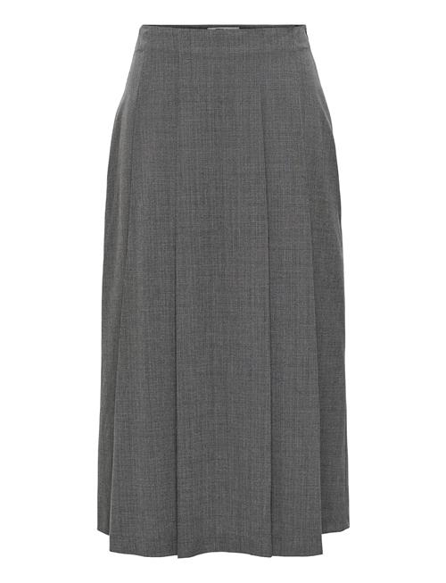 Onllexie Life Hw Check Long Pl Skirt Pnt ONLY Grey