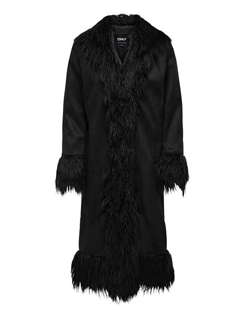 Onlvienna Faux Suede Fur Coat Cc Otw ONLY Black